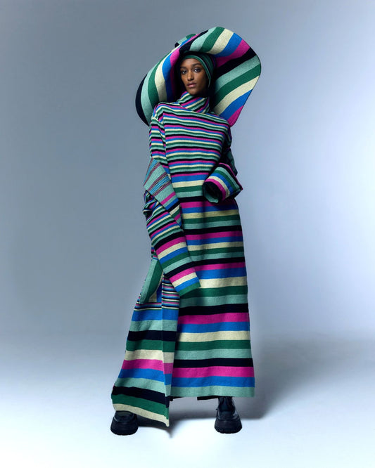 The Turtle Neck Dress - Marrakshi Life