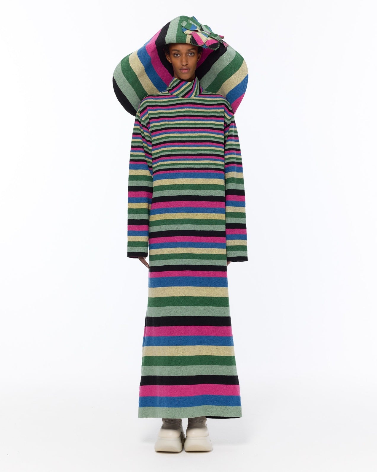 The Turtle Neck Dress - Marrakshi Life