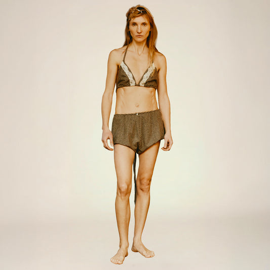 Maison Jejia Culotte with a delicate silhouette and refined construction designed for comfortable everyday wear, curated by House of Nomad Stories