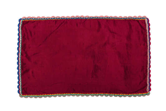 Soft, breathable Ophelia silk pillowcase by Supernaturae, handwoven in Murshidabad, India, and naturally dyed by Zapotec artisans in Oaxaca, Mexico with traditional pigments for rich, vibrant colors.