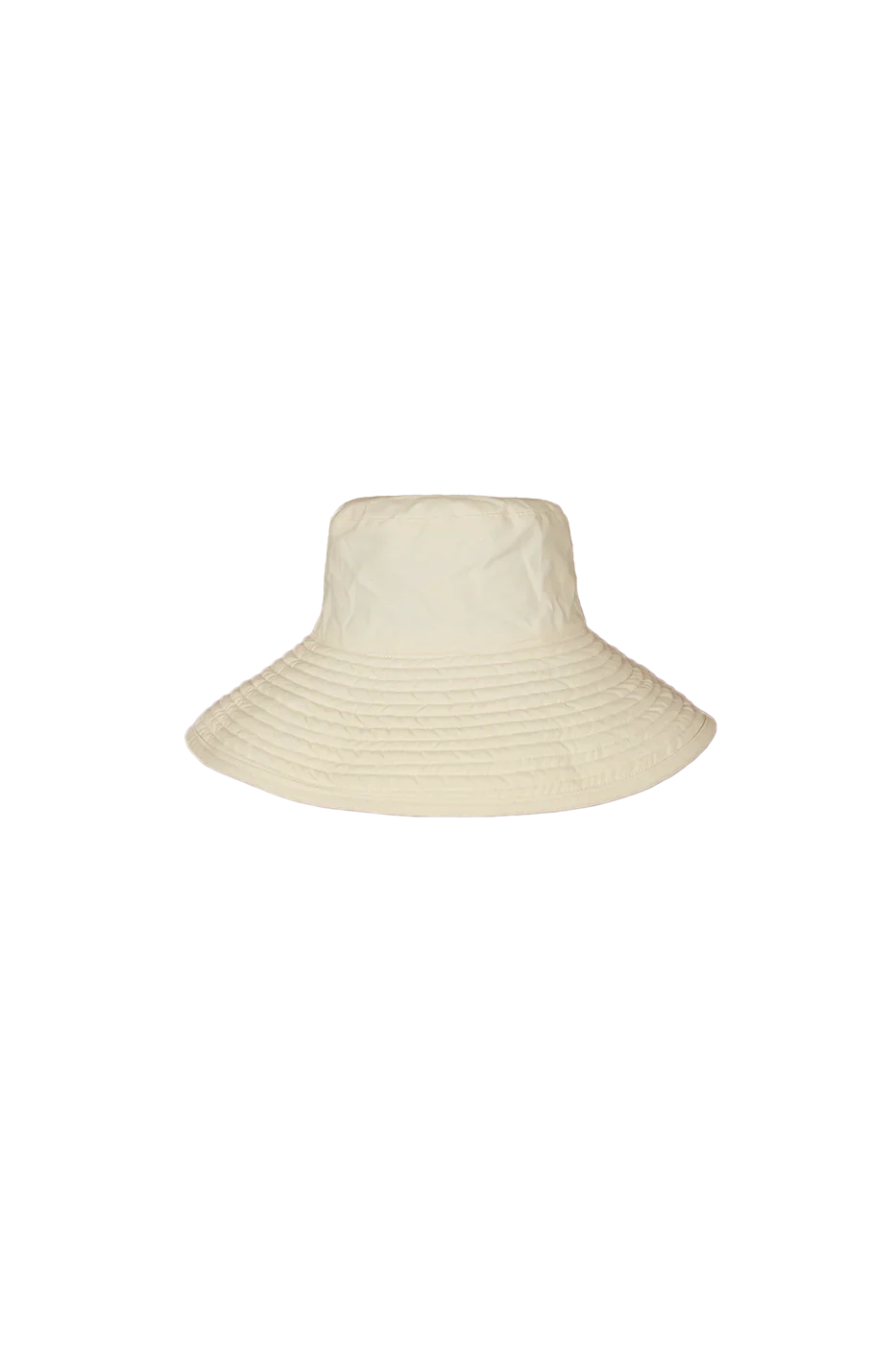 Reversible hand-painted hat by Romualda with a 12 cm brim, featuring vibrant brush strokes and cotton lining, made from sustainable materials.