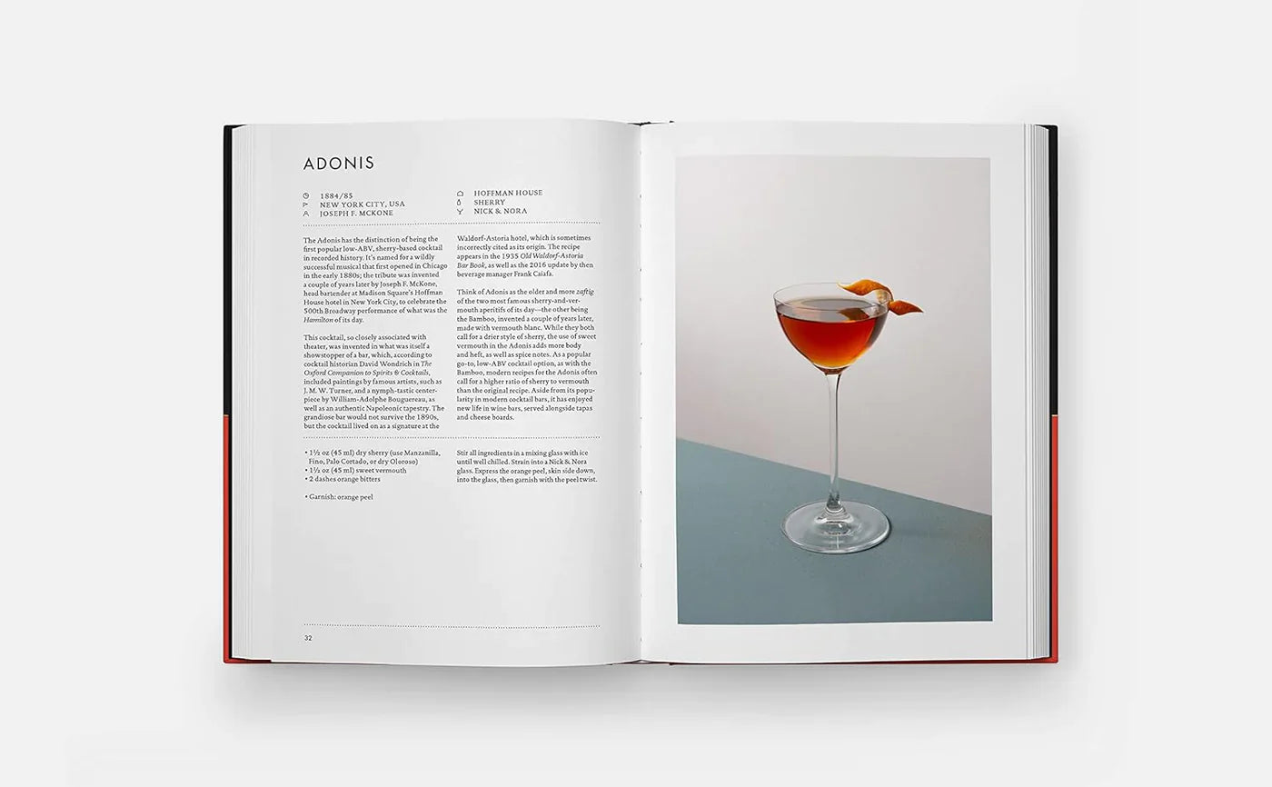 Signature Cocktails book cover featuring iconic cocktail recipes and cocktail history by New Mags
