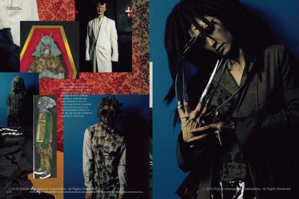 Undercover fashion book cover featuring Takahashi Jun’s designs by New Mags
