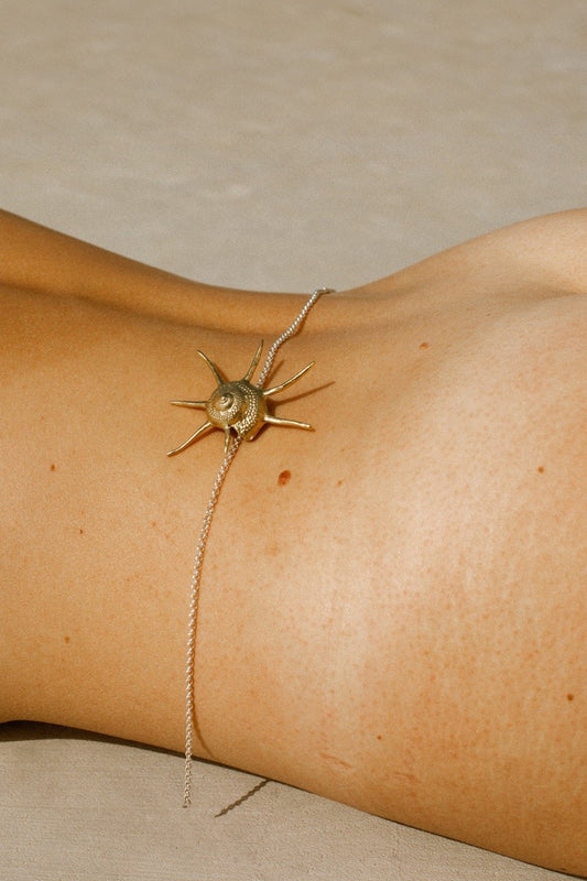 Handcrafted Coquillage Necklace by Atelier Margaux Toussaint from our House of Woven Stories selection