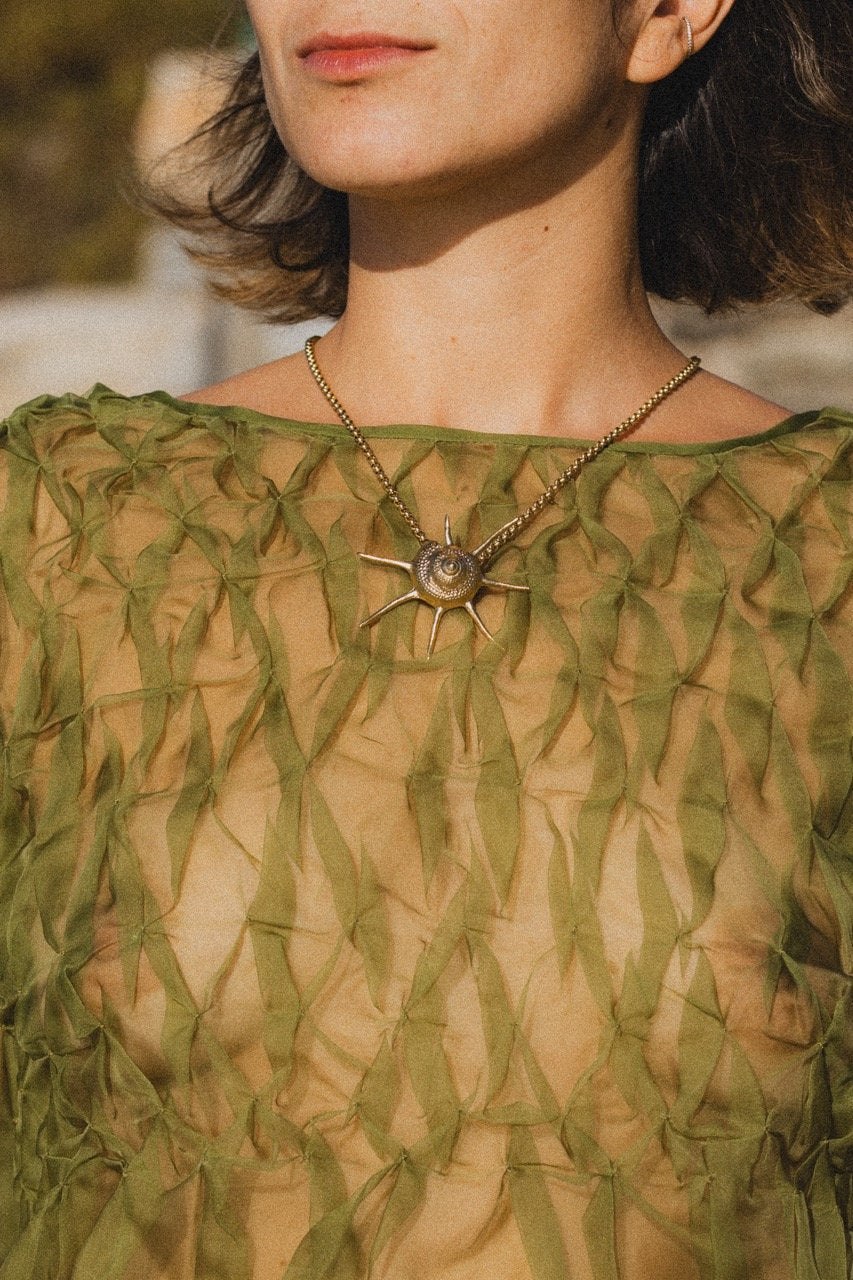 Handcrafted Coquillage Necklace by Atelier Margaux Toussaint from our House of Woven Stories selection