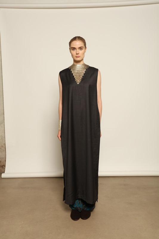Athen Maxi Gilet - House of Woven Stories