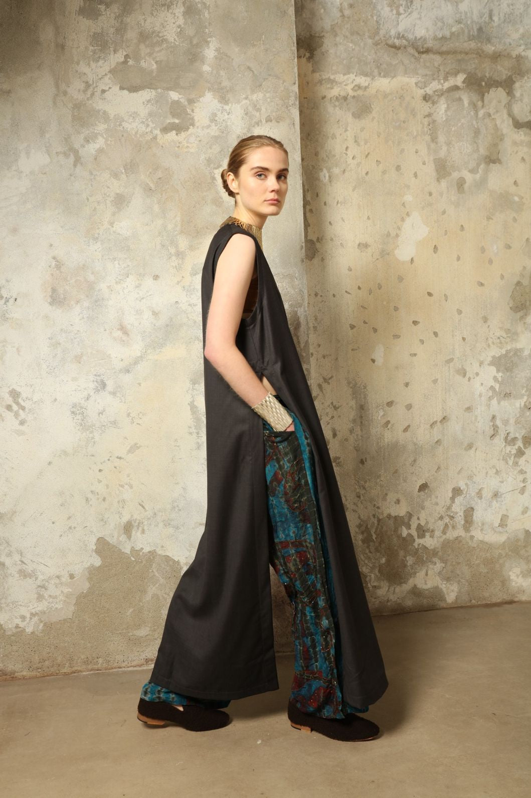 Athen Maxi Gilet - House of Woven Stories