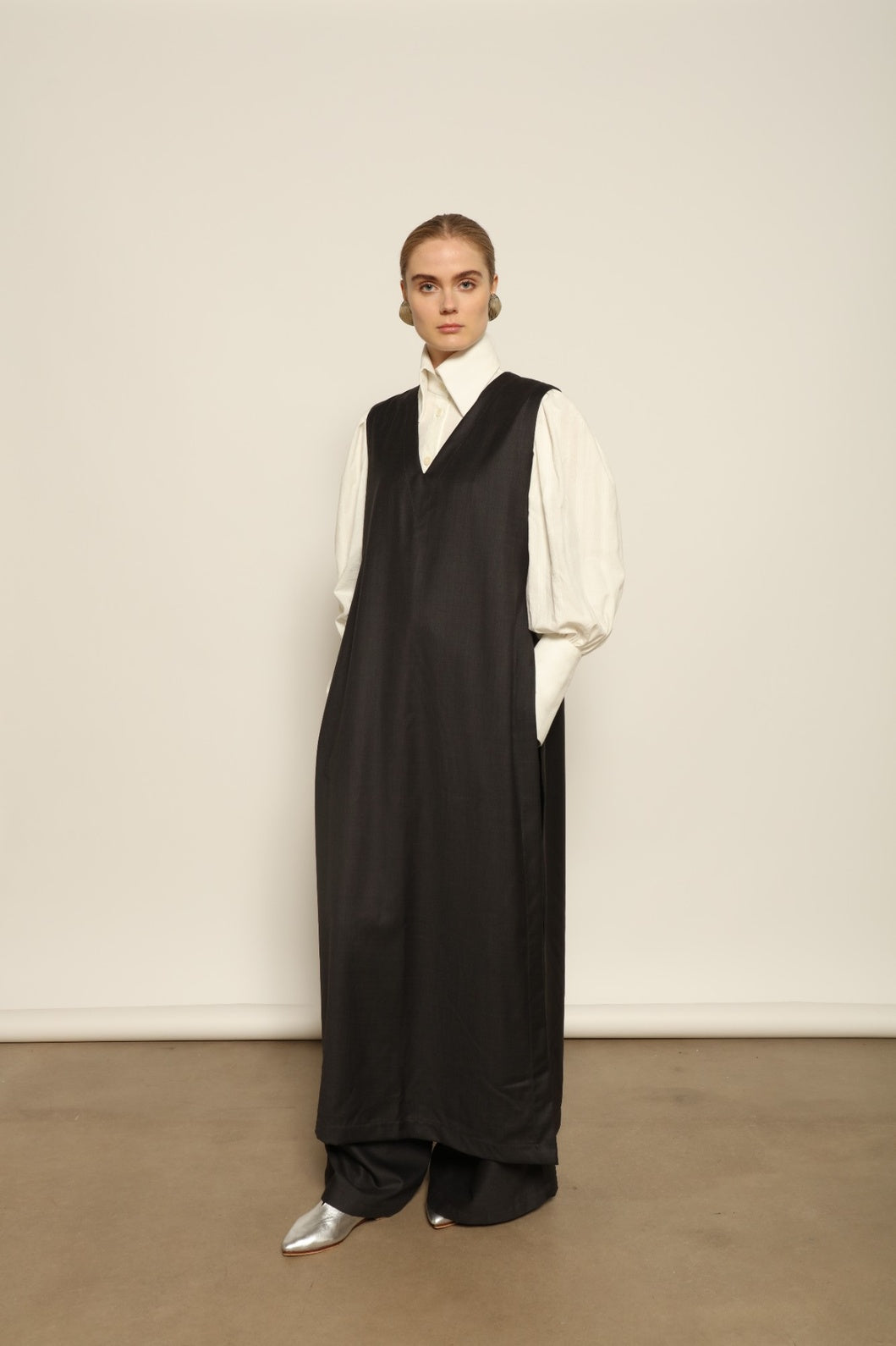 Athen Maxi Gilet - House of Woven Stories