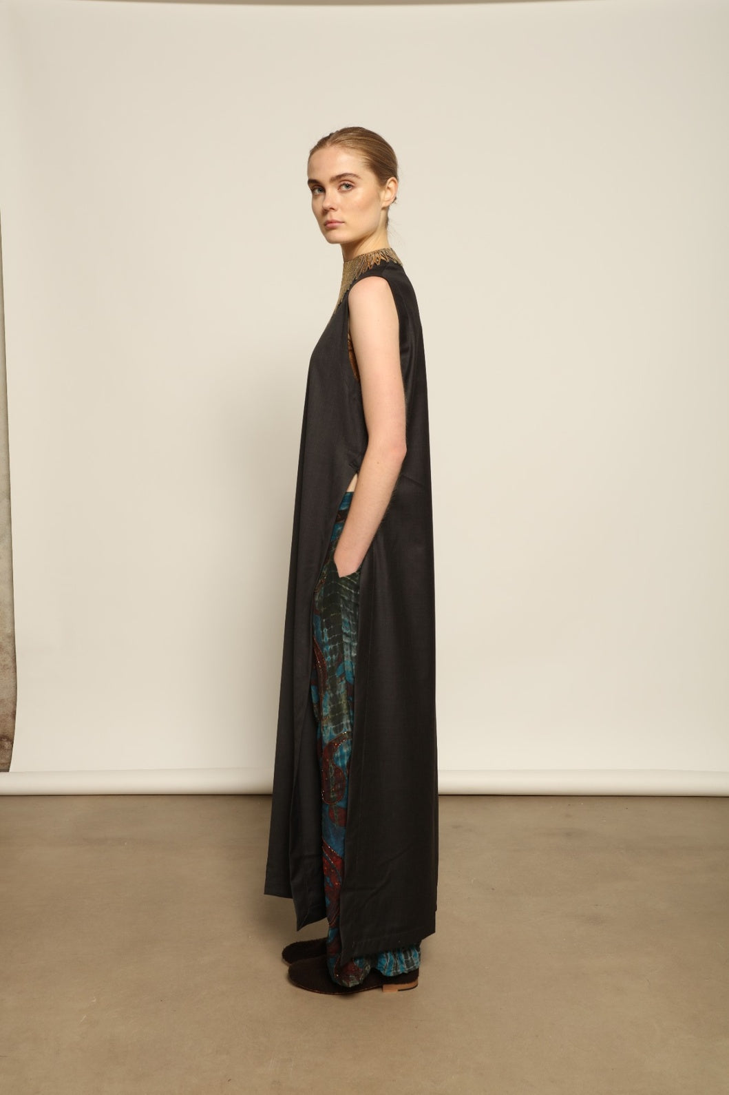 Athen Maxi Gilet - House of Woven Stories
