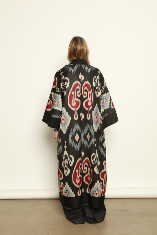 Aura XL Ikat Silk Coat - ALEKSANDRAVIKTOR x HONS