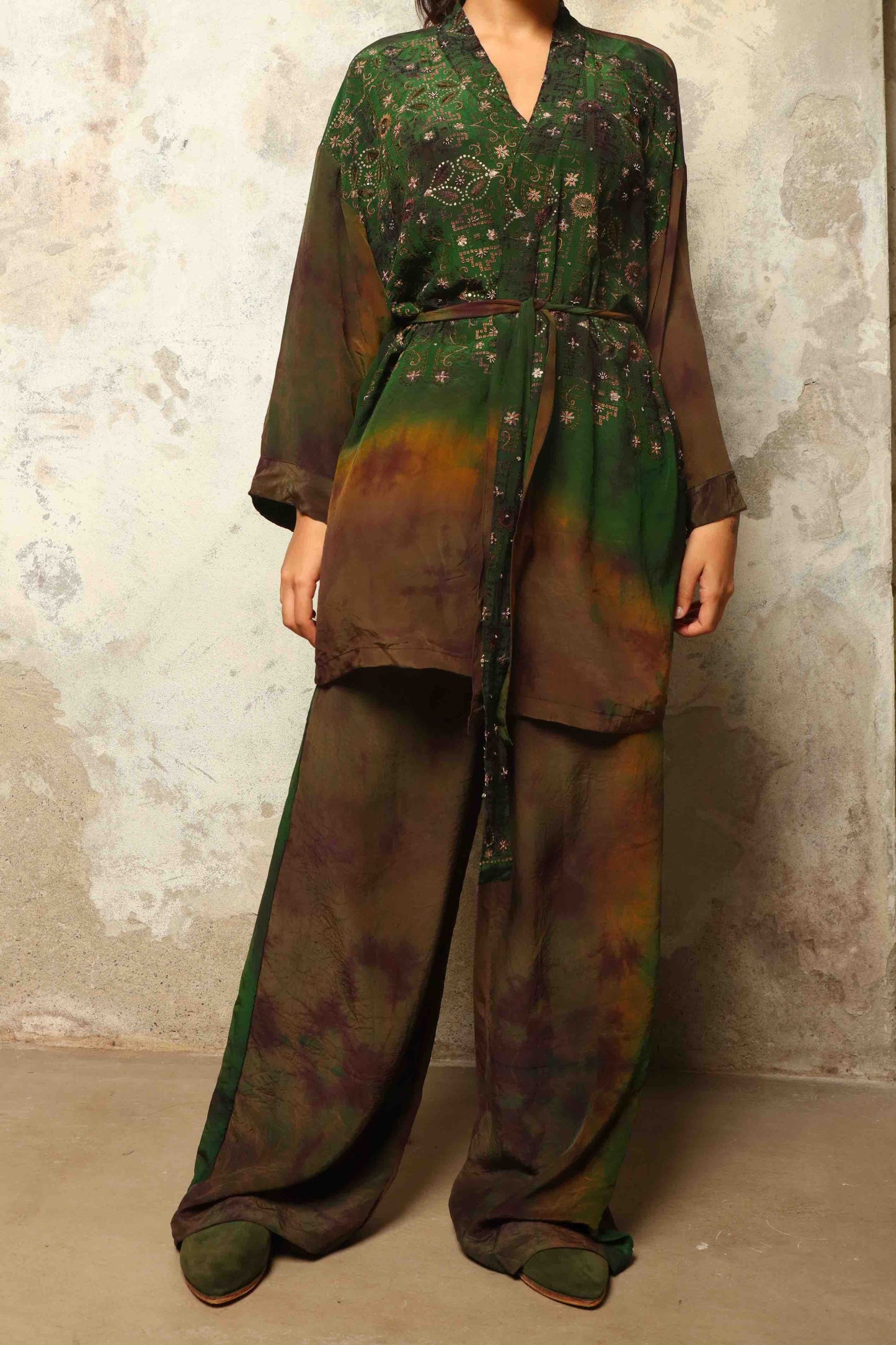 Gorana Kimono Suit - House of Woven Stories