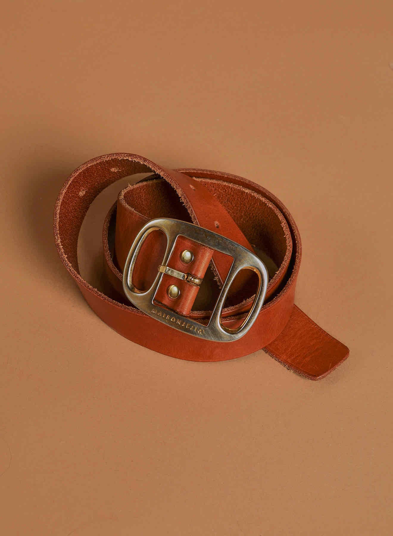 Jejia Leather Belt by Maison Jejia, part of the House of Woven Stories selection, featuring high-quality leather, minimalist design, and refined buckle.