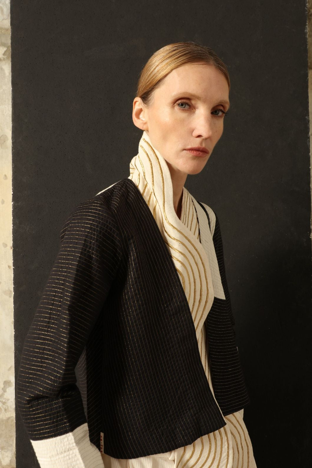 Shory Gold Jacket - Ka-Sha