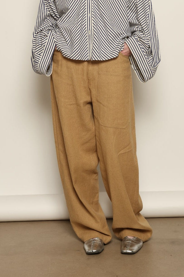 Carla Royal Yellow Pant - Maison Jejia
