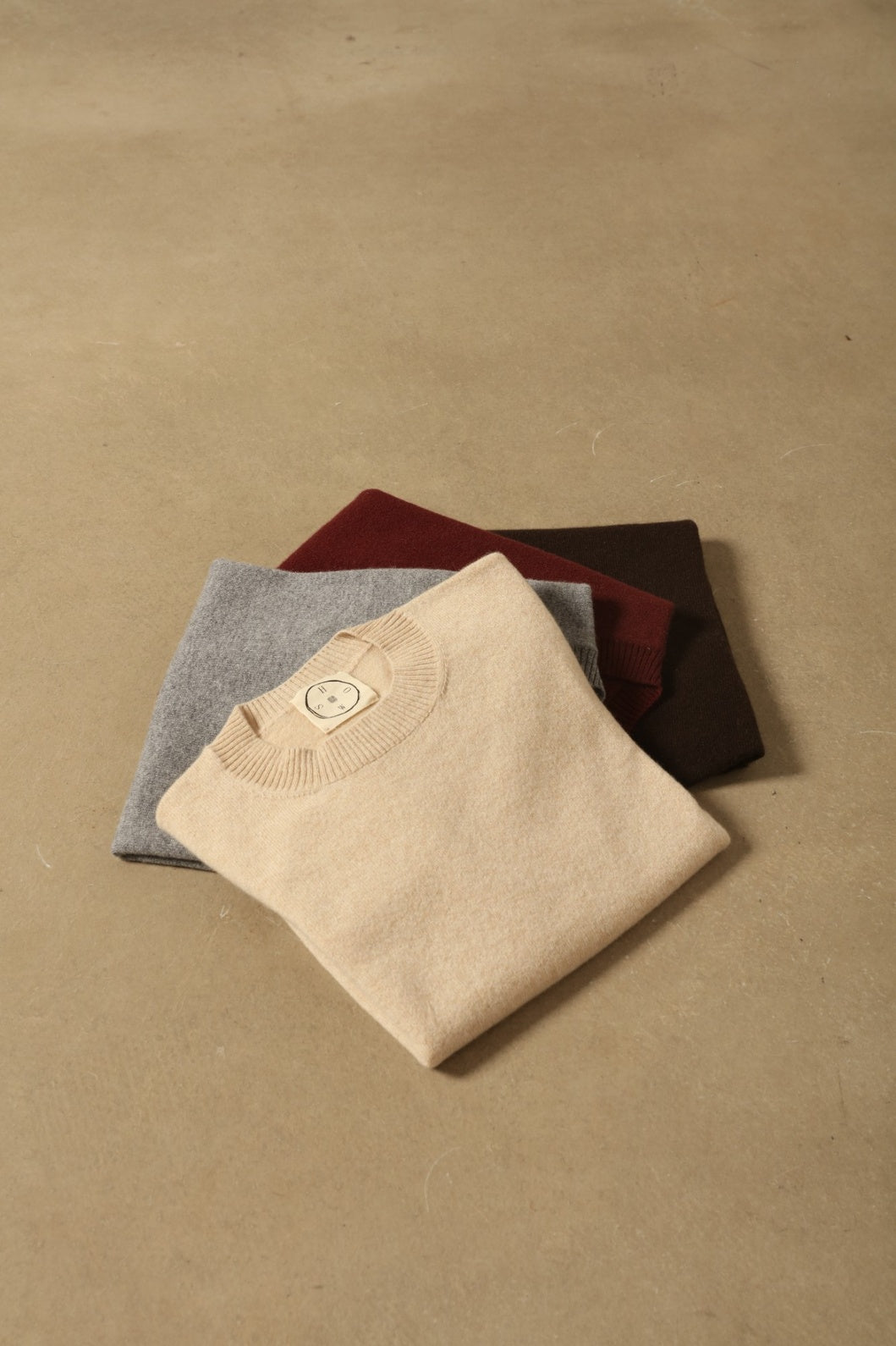 Natural Nena Round Neck Sweater - House of Woven Stories