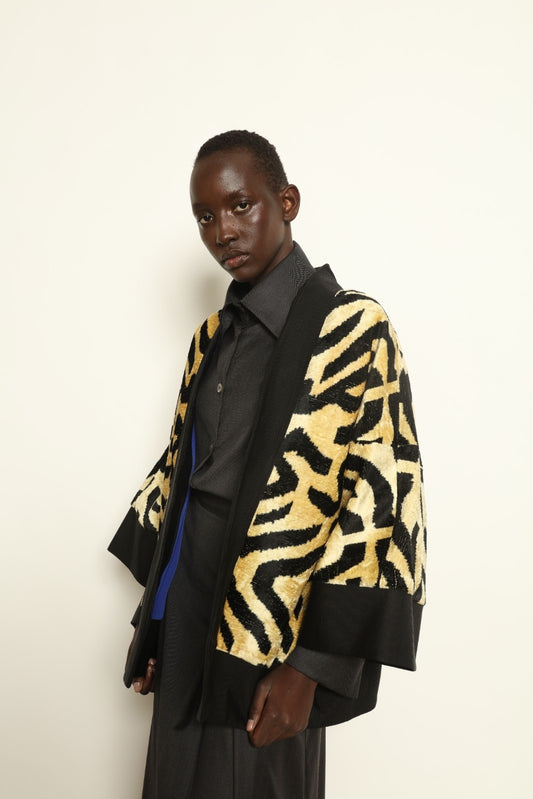 Serai Ikat Velvet Jacket - ALEKSANDRAVIKTOR x HONS